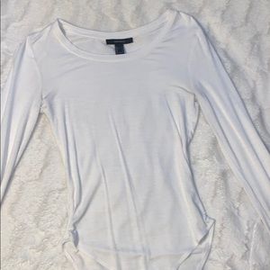 white long sleeve bodysuit
